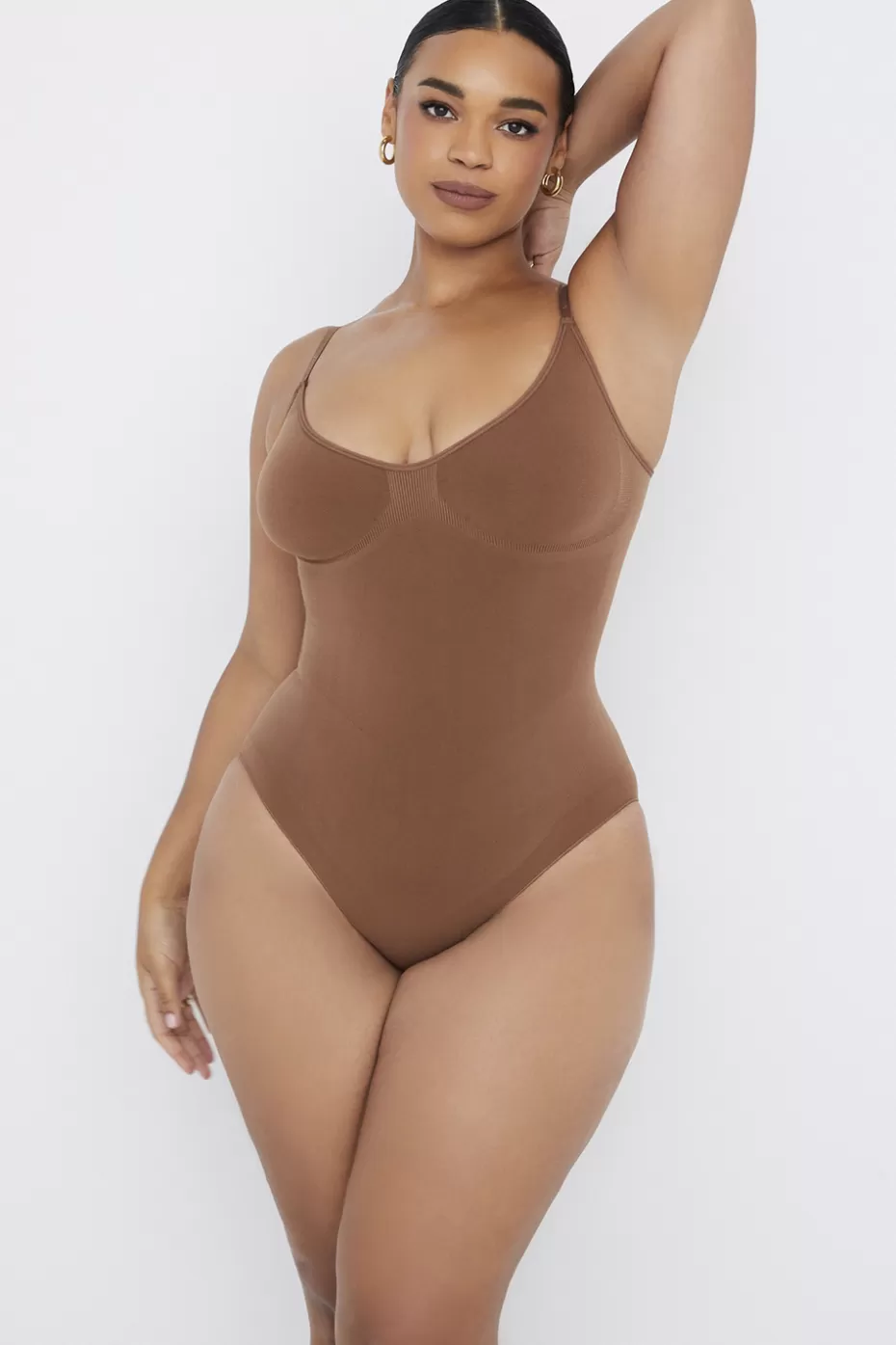 House of CB sculpting full brief bodysuit mocha cn