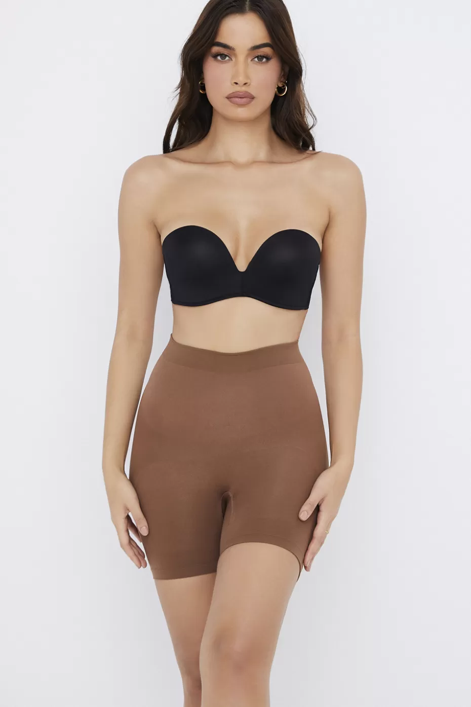 House of CB sculpting shorts mocha cn