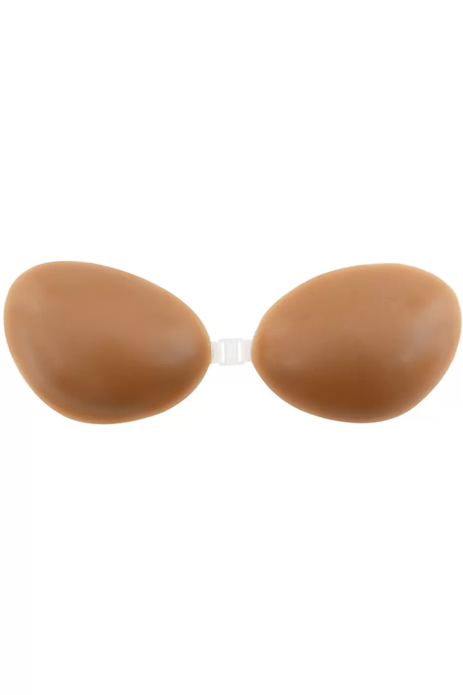 House of CB Silicon Front-Fastening Invisible Bra - Caramel